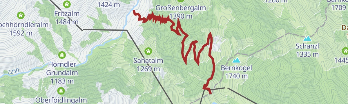 Route map: 278 | Gerstboden
